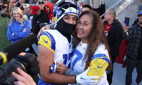 Rams' Puka Nacua inspired by mom, family as he becomes NFL 